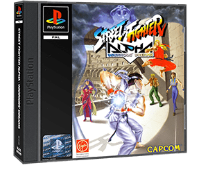 PlayStation 1: Street Fighter Alpha Warriors Dreams (BLACK LABEL ...